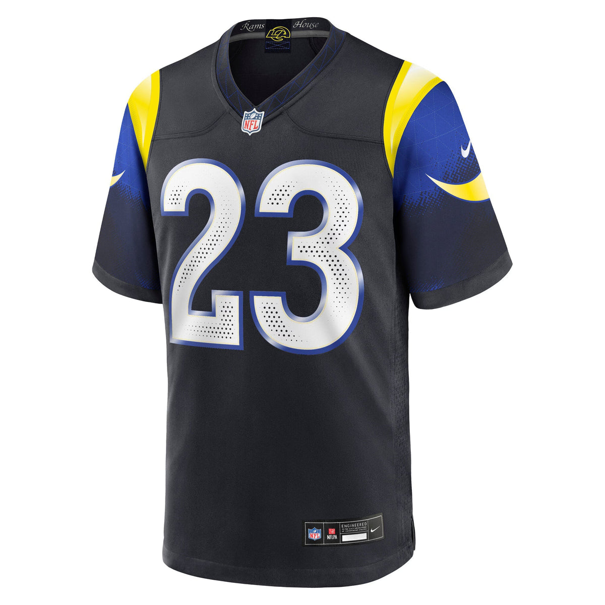 Los Angeles Rams Kyren Williams Midnight Blue 2025 Rivalries Collection Game Jersey