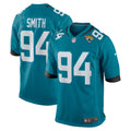 Jacksonville Jaguars Maason Smith Teal Team Game Jersey