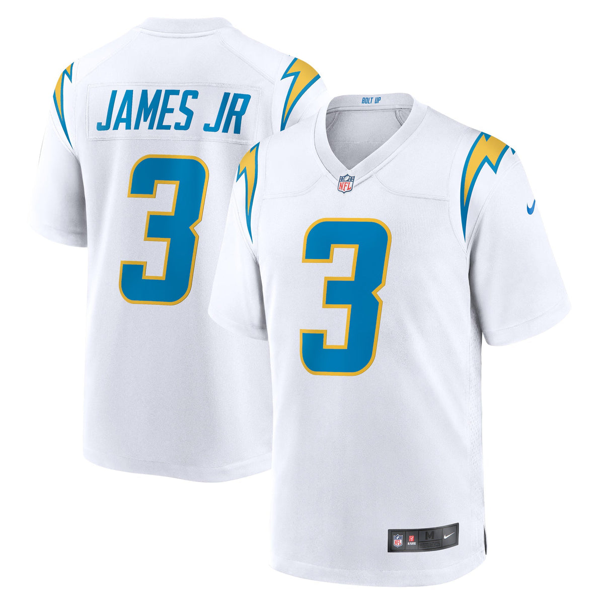 Los Angeles Chargers Derwin James Jr. White Game Jersey