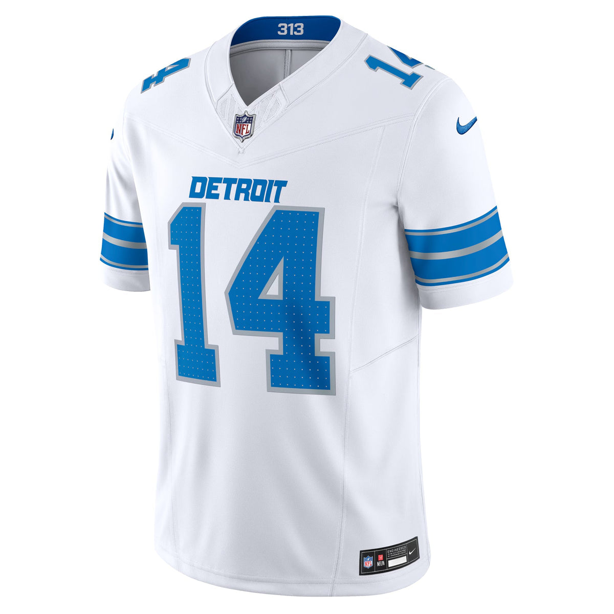 Detroit Lions Amon-Ra St. Brown White Vapor F.U.S.E. Limited Jersey
