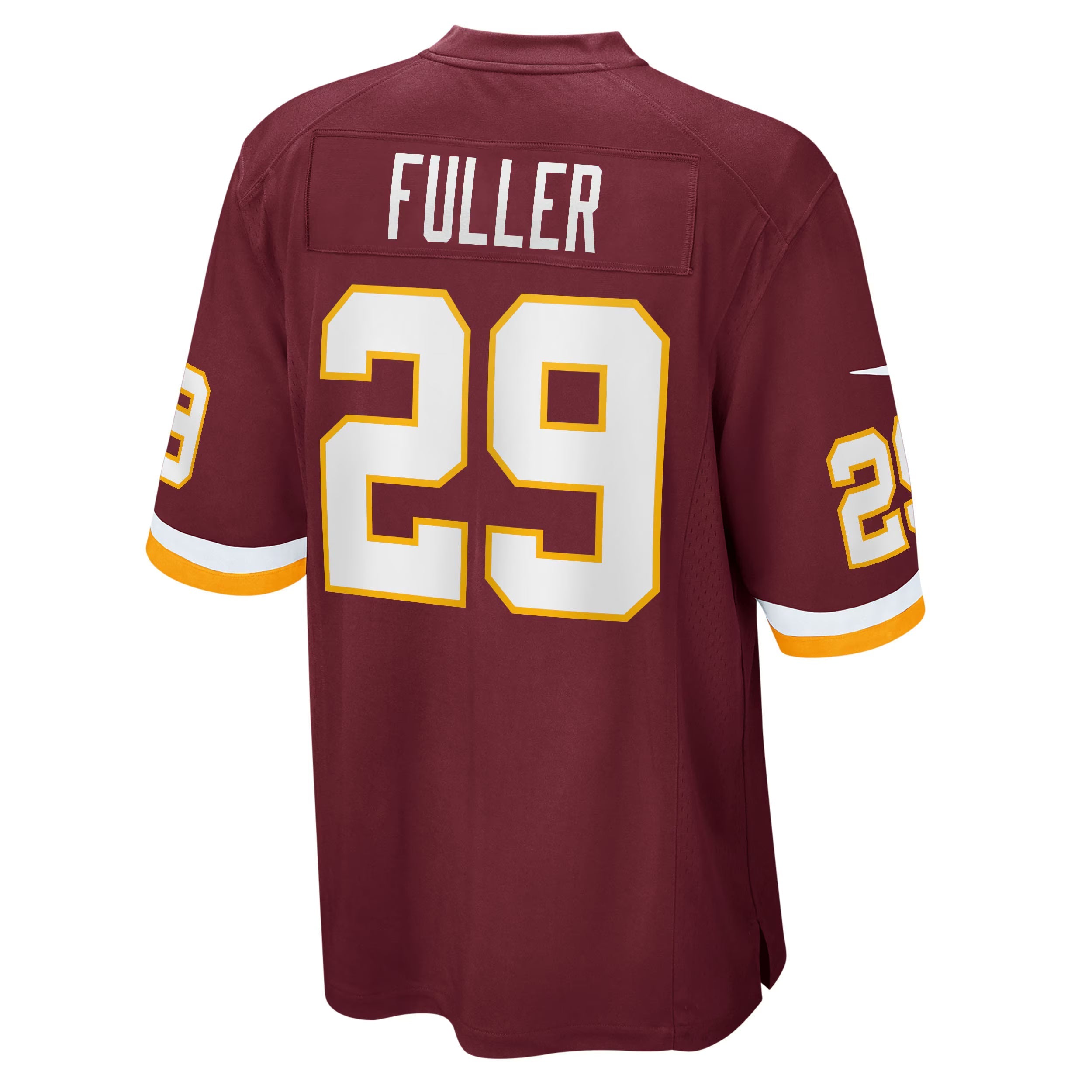 Washington Football Team Kendall Fuller Burgundy Team Game Jersey