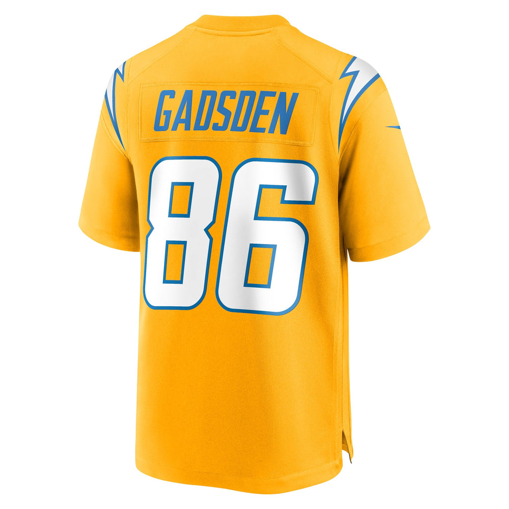 Los Angeles Chargers Oronde Gadsden Gold Alternate Charger Power Game Jersey