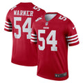 San Francisco 49ers Fred Warner Scarlet Legend Player Performance Top