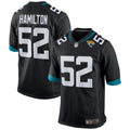 Jacksonville Jaguars DaVon Hamilton Black Game Jersey