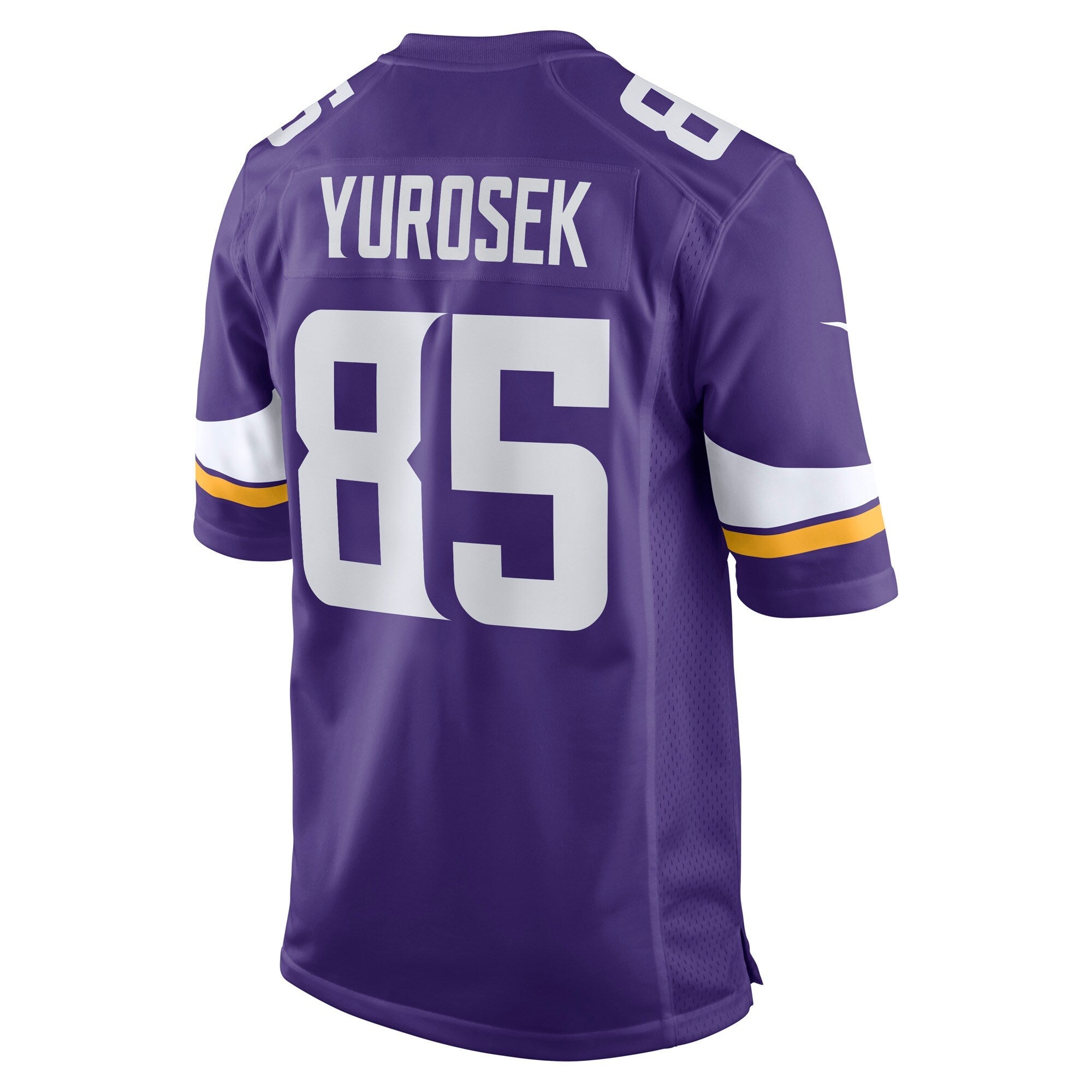 Minnesota Vikings Ben Yurosek Purple Team Game Jersey
