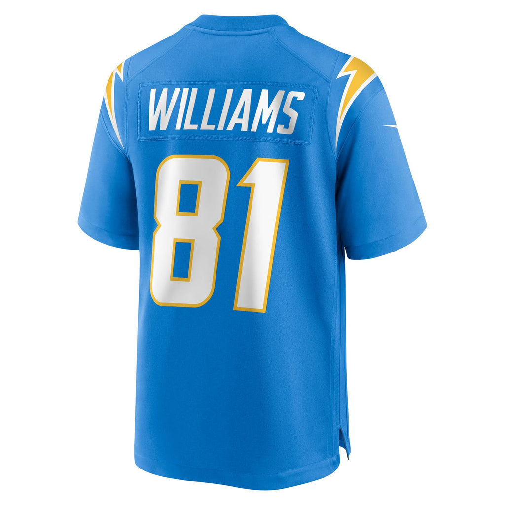 Los Angeles Chargers Mike Williams Powder Blue Team Game Jersey