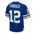 D.Cowboys #12 Roger Staubach Big & Tall 1971 Legacy Retired Player Jersey - Navy American Jerseys