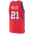 LA.Clippers #21 Darius Miles 2000-01 Hardwood Classics Swingman Jersey Statement Edition Red Stitched American Basketball Jersey