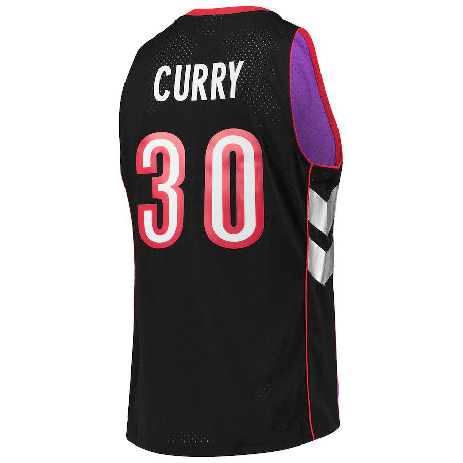 T.Raptors #30 Dell Curry  Hardwood Classics Swingman Jersey Purple Stitched American Basketball Jersey