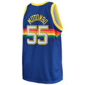 D.Nuggets #55 Dikembe Mutombo Big & Tall Hardwood Classics Jersey  Royal Stitched American Basketball Jersey