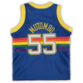 D.Nuggets #55 Dikembe Mutombo Infant Retired Player Jersey Royal Stitched American Basketball Jersey
