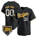Custom Los Angeles Dodgers 2024 Spring Training Patch Vapor Premier Limited All Stitched Baseball Jersey