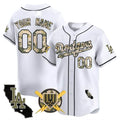 Custom Los Angeles Dodgers Armed Forces Day Vapor Premier Limited All Stitched Baseball Jersey