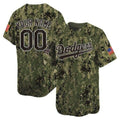 Custom Los Angeles Dodgers USMC Alternate Vapor Premier Limited All Stitched Baseball Jersey