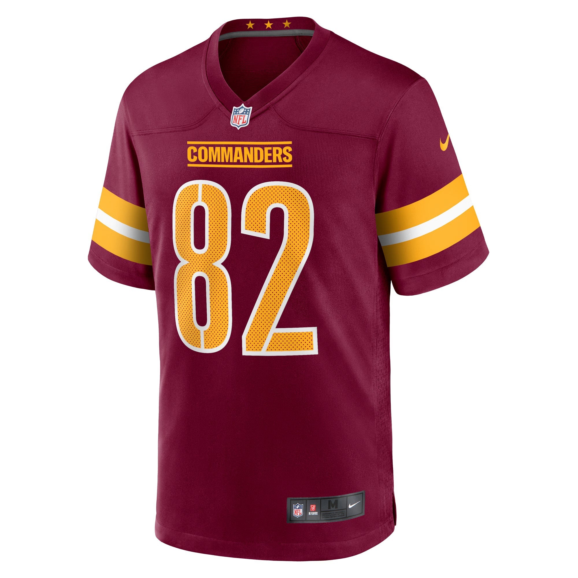 Washington Commanders Ben Sinnott Burgundy Game Jersey