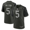 New York Jets Garrett Wilson Gotham Green 2025 Rivalries Collection Game Jersey