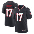 Houston Texans Braxton Berrios Navy Team Game Jersey