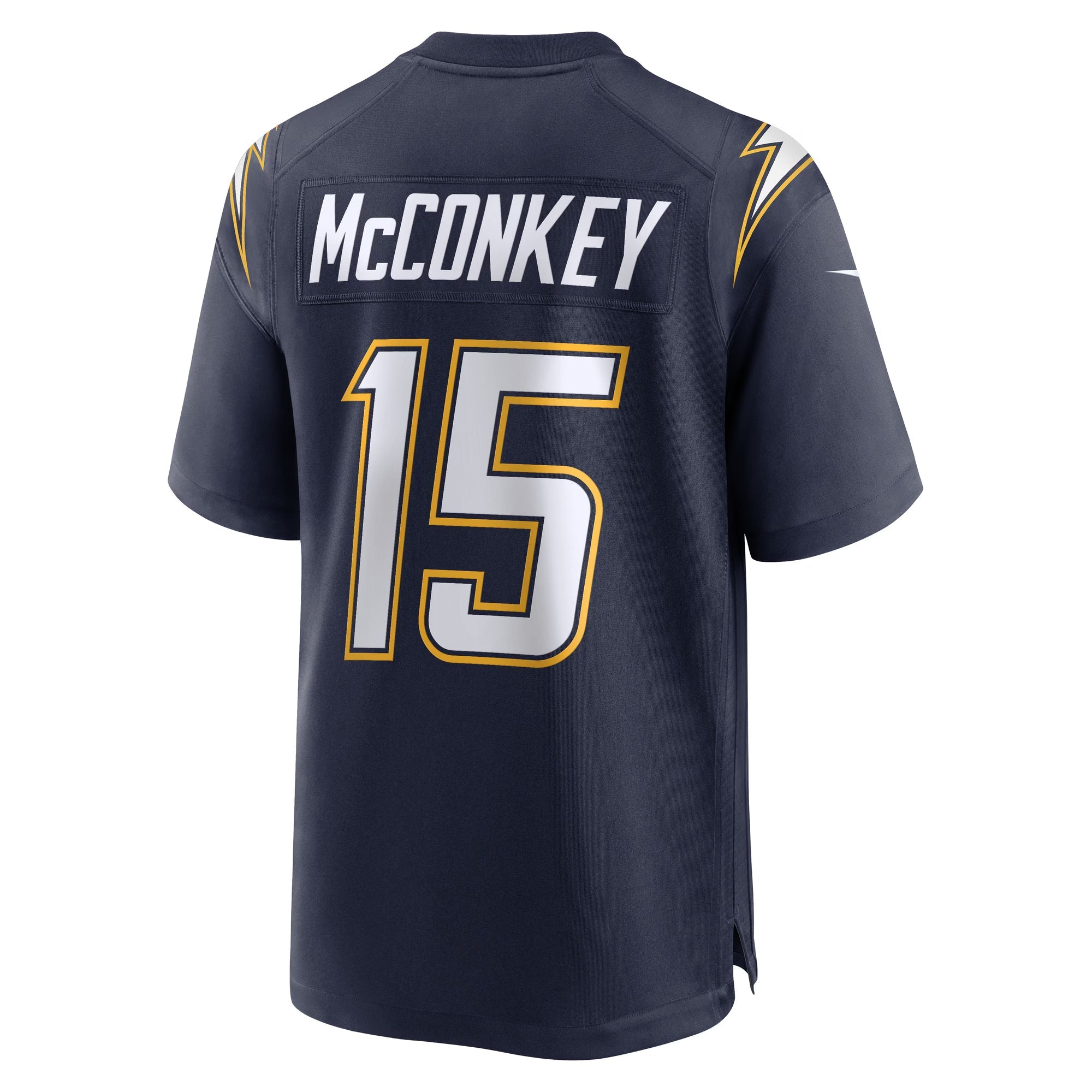 Los Angeles Chargers Ladd McConkey Navy Alternate Super Chargers Game Player Jersey