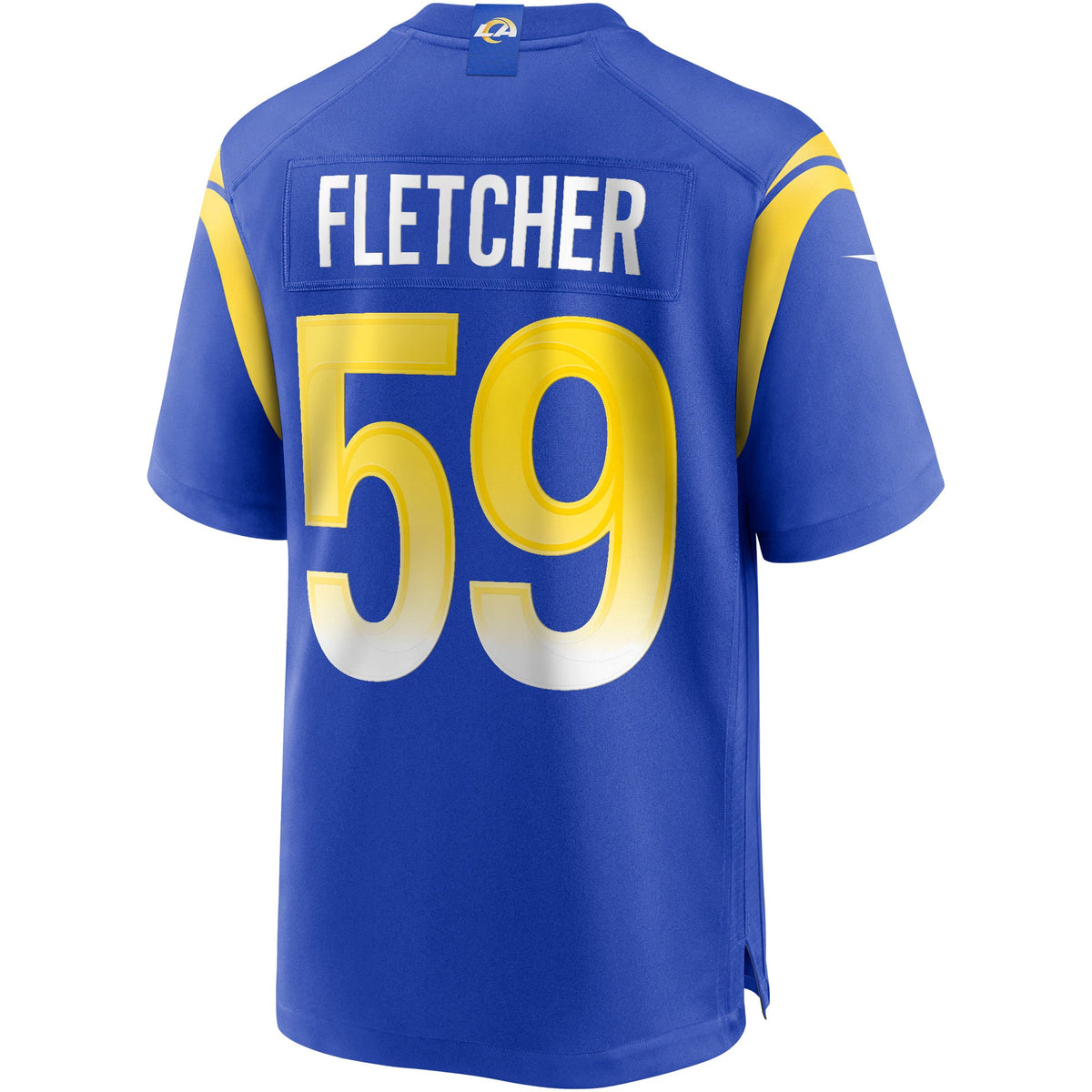 Los Angeles Rams London Fletcher Royal Game Retired Player Jersey