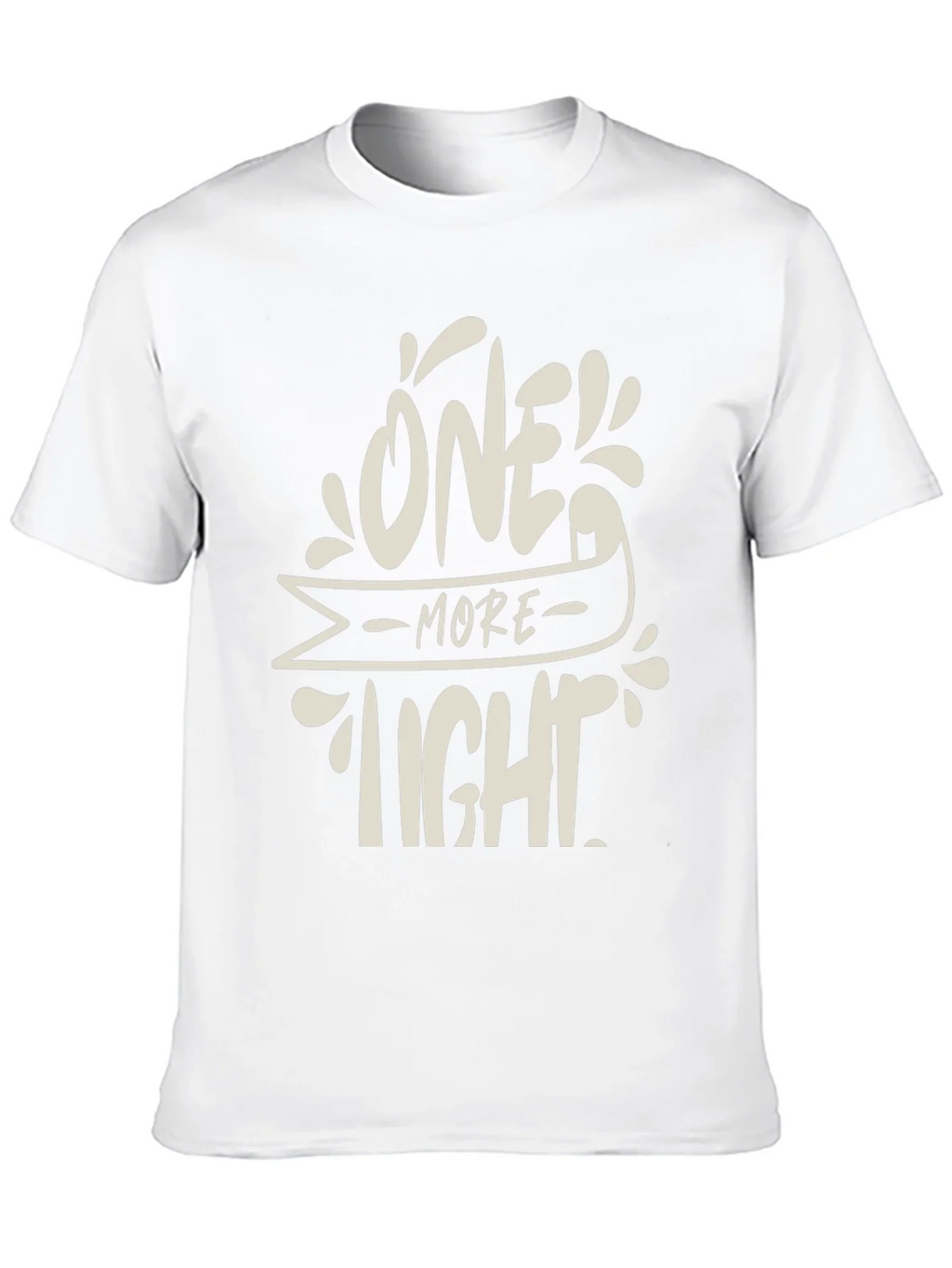 One More Tight Funny Black T-Shirt