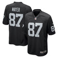 Las Vegas Raiders Michael Mayer Black Game Jersey