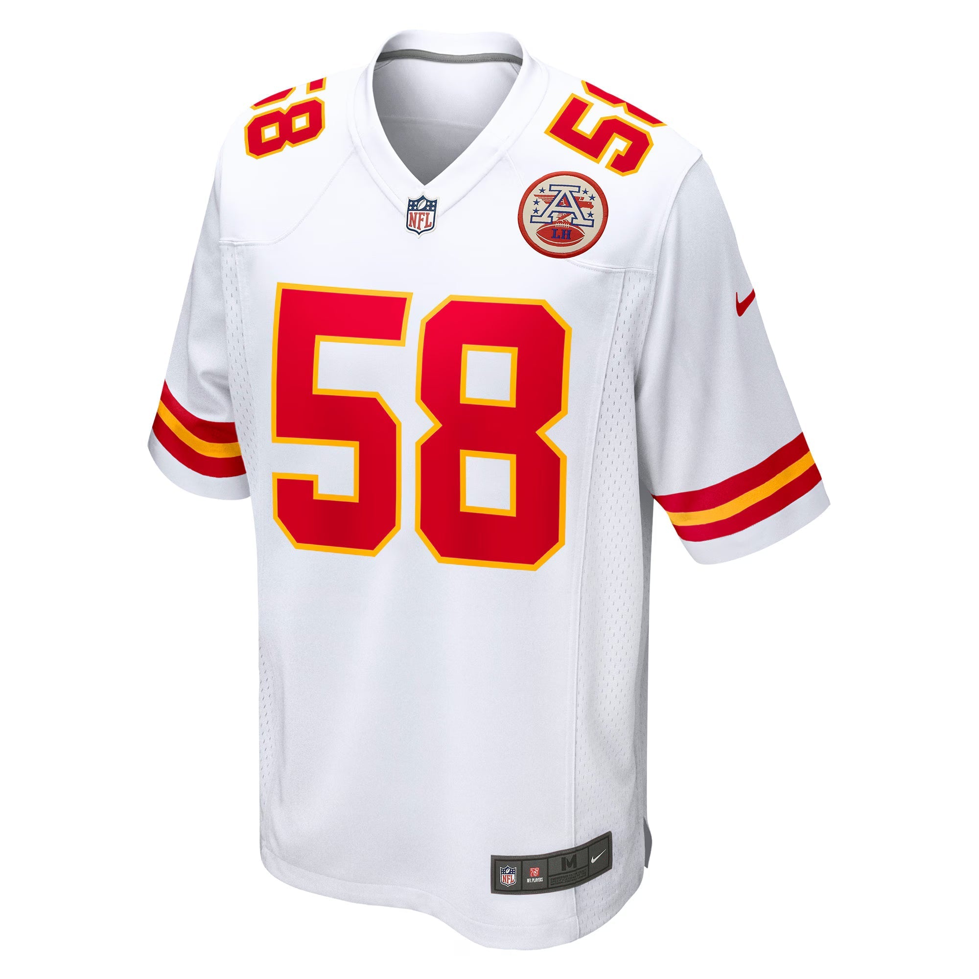 Kansas City Chiefs Derrick Thomas White Retired Player Game Jersey