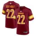 Washington Commanders Jacory Croskey-Merritt Burgundy Team Game Jersey