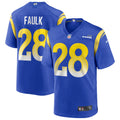 Los Angeles Rams Marshall Faulk Royal Game Retired Player Jersey