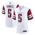 Washington Commanders Jayden Daniels White Player Game Jersey