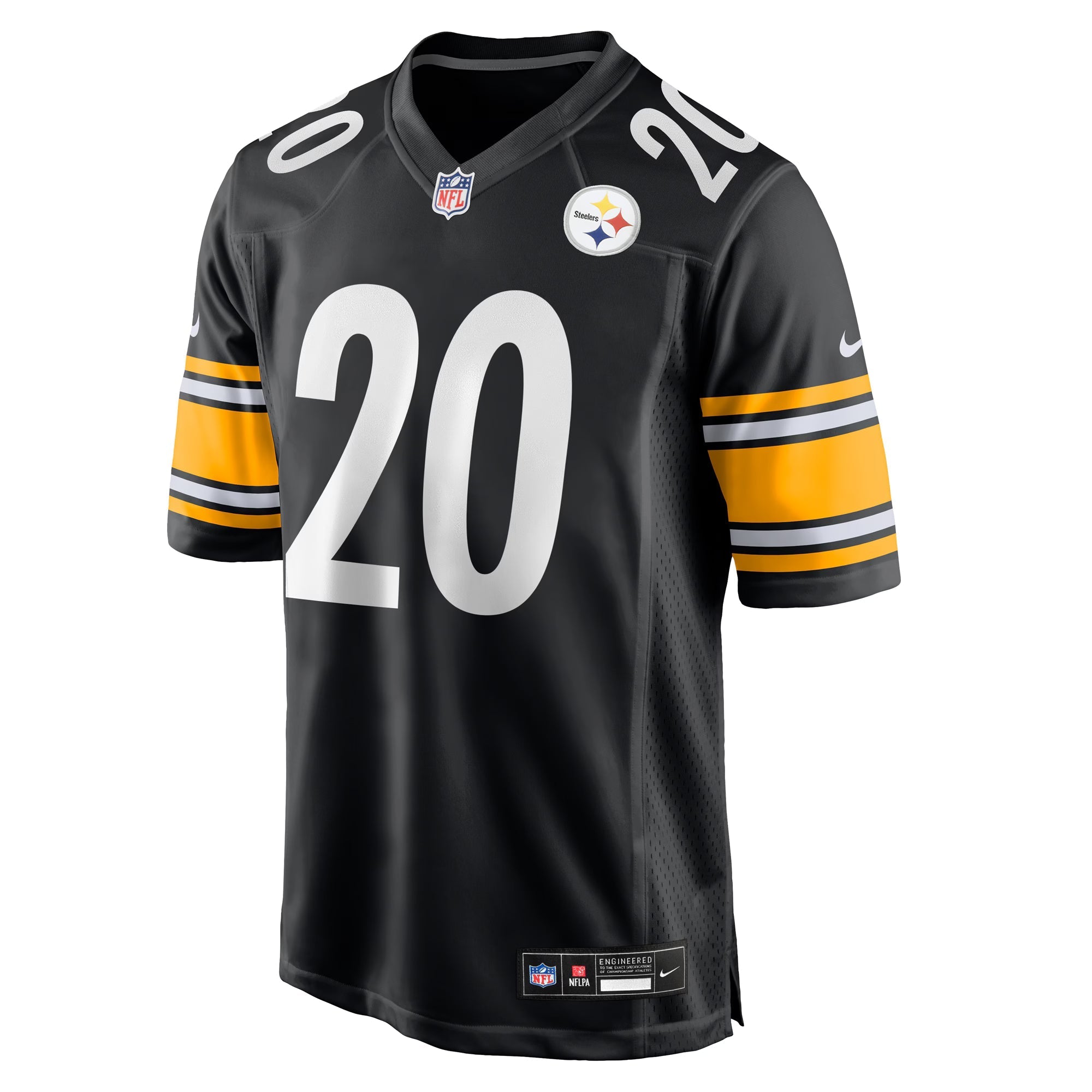 Pittsburgh Steelers Kaleb Johnson Black Team Game Jersey