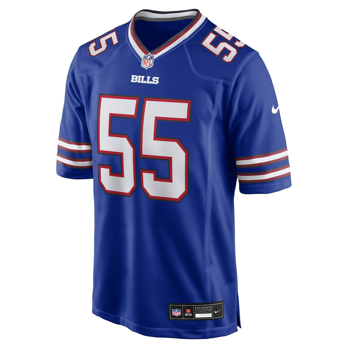 Buffalo Bills Michael Hoecht Royal Team Game Jersey