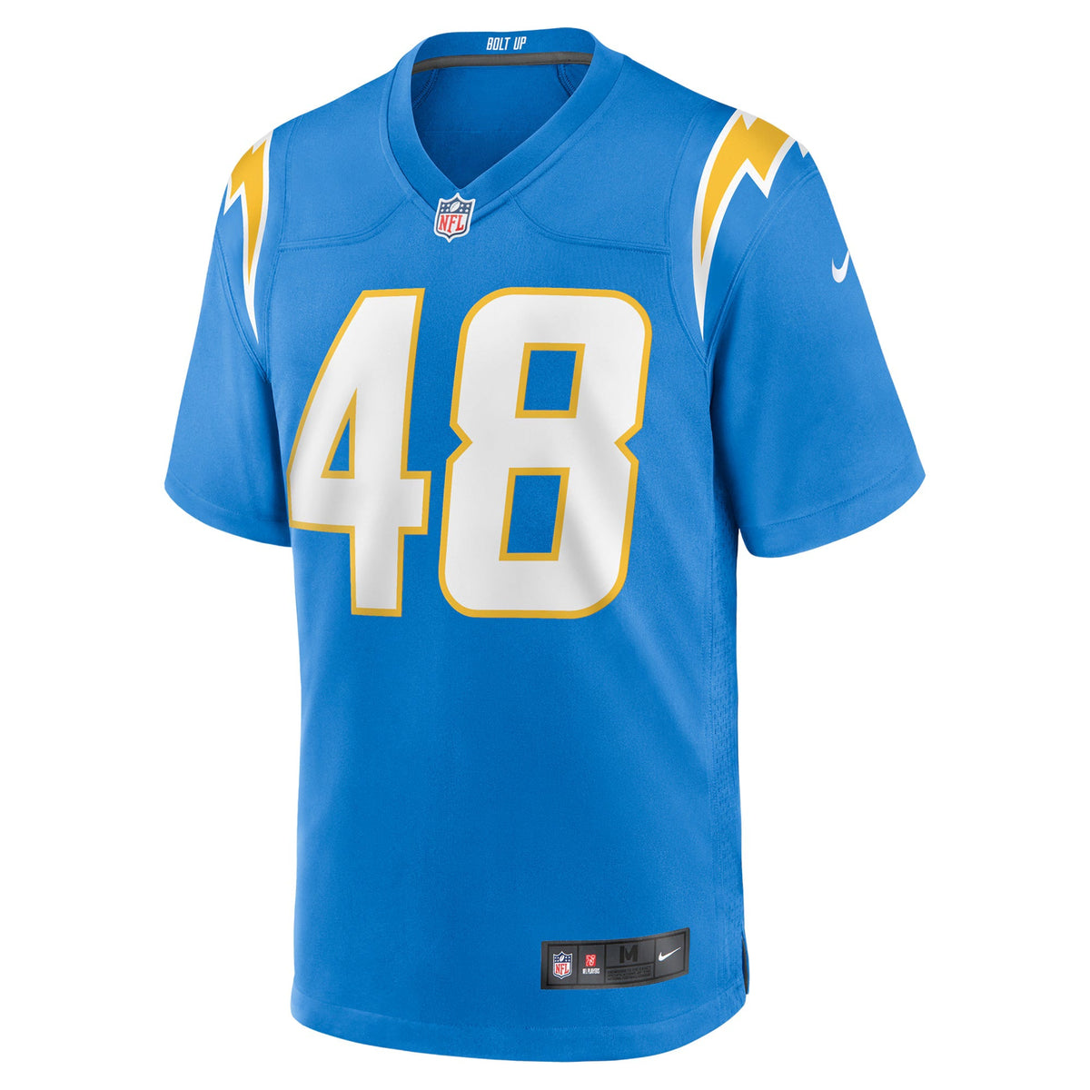 Los Angeles Chargers Bud Dupree Powder Blue Team Game Jersey