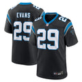 Carolina Panthers Akayleb Evans Black Team Game Jersey