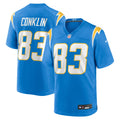 Los Angeles Chargers Tyler Conklin Powder Blue Team Game Jersey