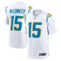 Los Angeles Chargers Ladd McConkey White Game Jersey