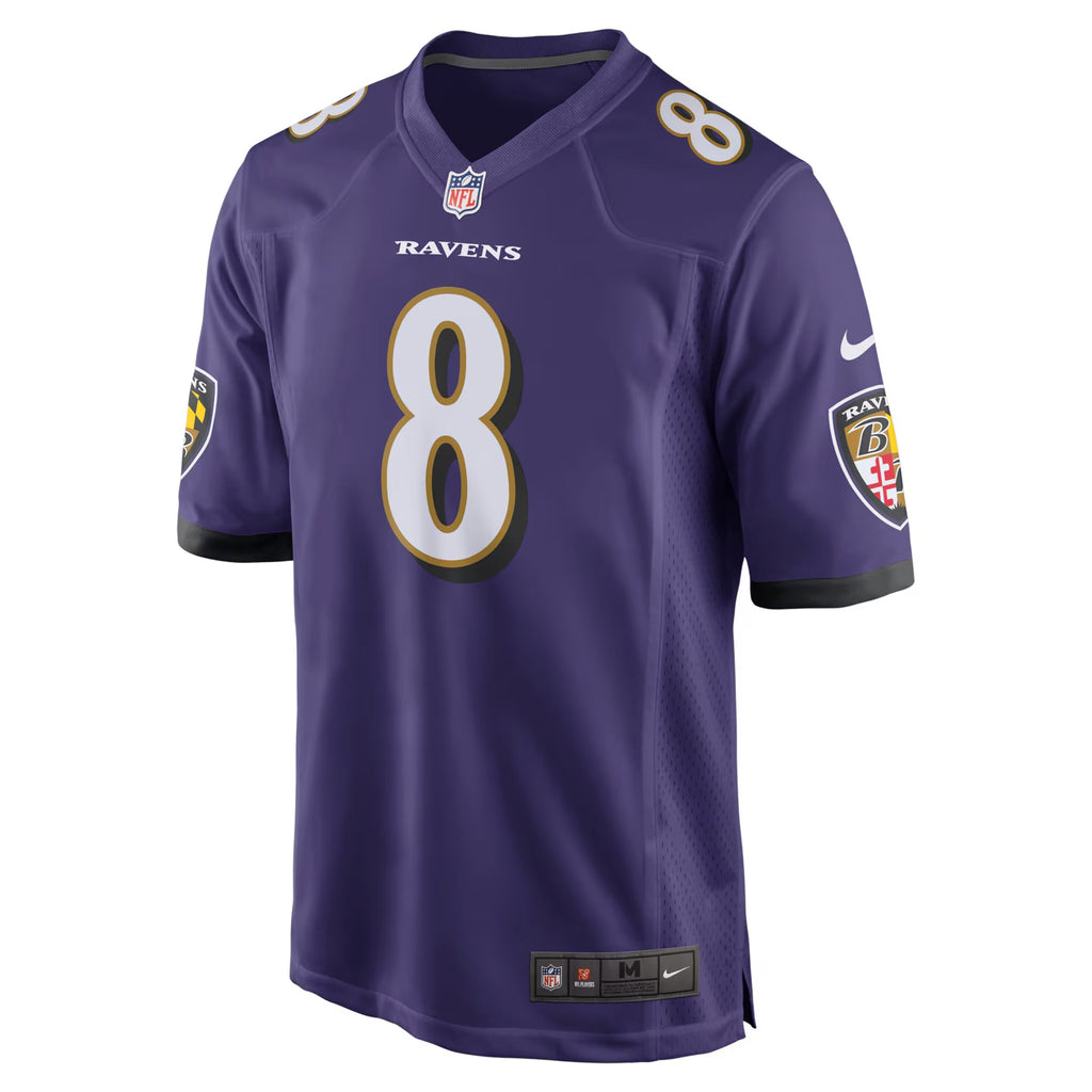 Baltimore Ravens Lamar Jackson Purple Game Jersey