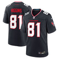 Houston Texans Jayden Higgins Navy Game Jersey