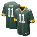 Green Bay Packers Jayden Reed Green Game Jersey