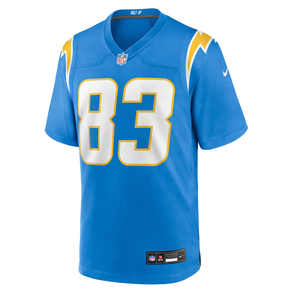 Los Angeles Chargers Tyler Conklin Powder Blue Team Game Jersey