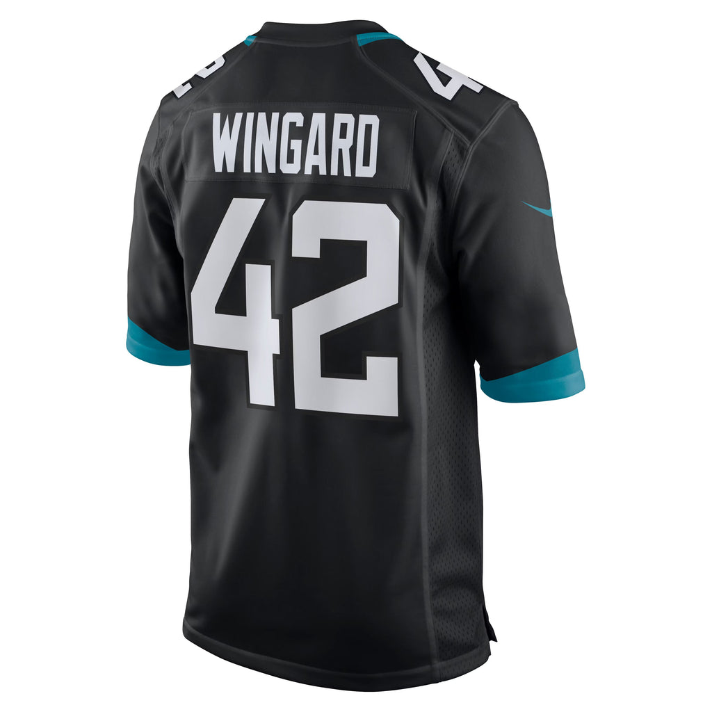 Jacksonville Jaguars Andrew Wingard Black Alternate Game Jersey