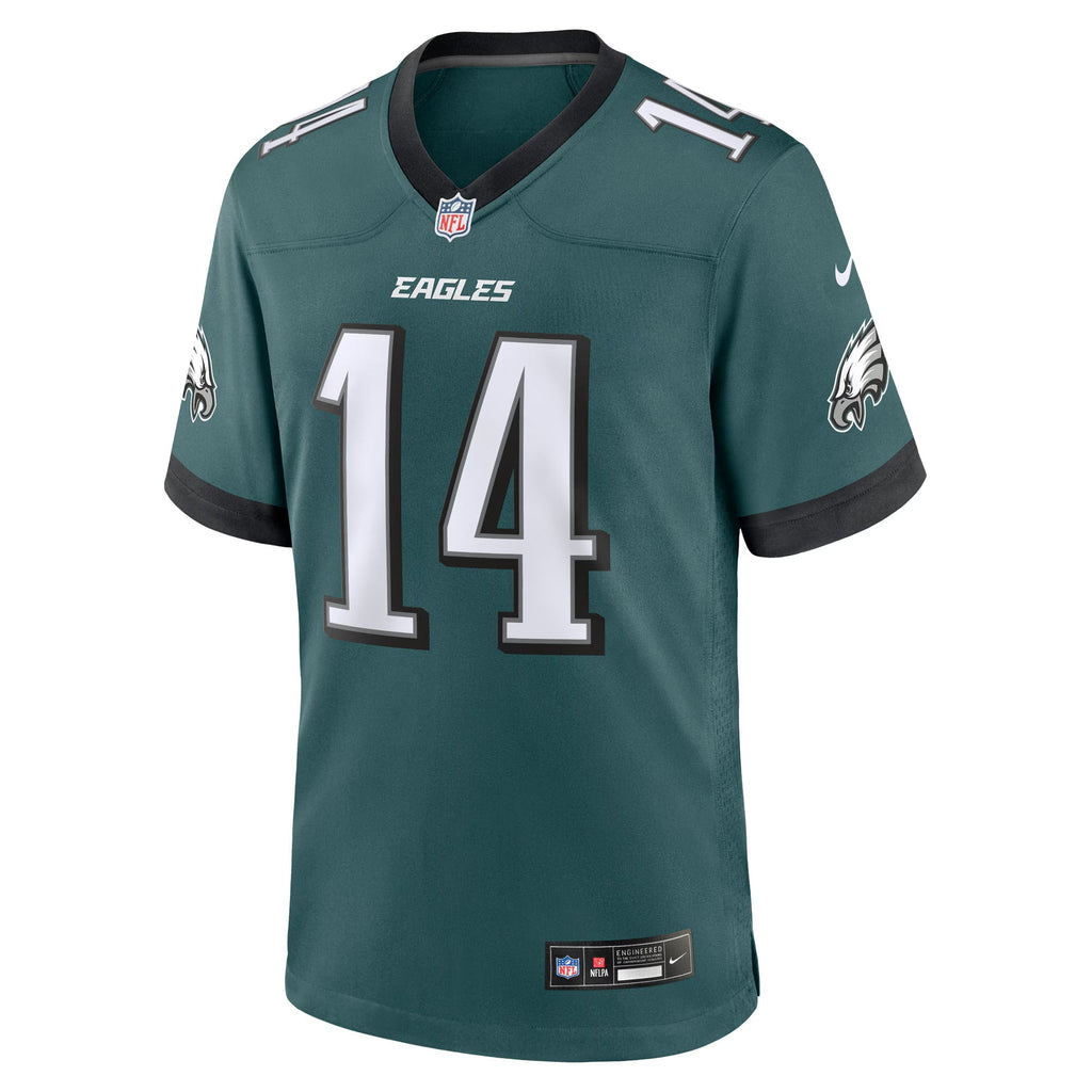 Philadelphia Eagles Sam Howell Midnight Green Team Game Jersey