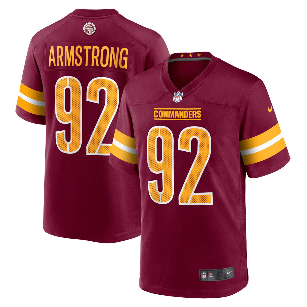 Washington Commanders Dorance Armstrong Burgundy Game Jersey