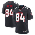 Houston Texans Justin Watson Navy Team Game Jersey