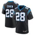 Carolina Panthers Tarik Cohen Black Game Jersey