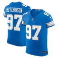 Detroit Lions Aidan Hutchinson Blue Vapor F.U.S.E. Elite Jersey