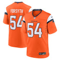 Denver Broncos Alex Forsyth Orange Team Game Jersey