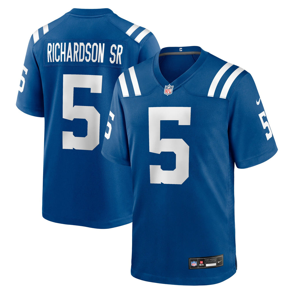 Indianapolis Colts Anthony Richardson Sr. Royal Team Game Jersey