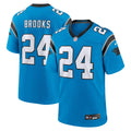 Carolina Panthers Jonathon Brooks Blue Alternate Game Player Jersey
