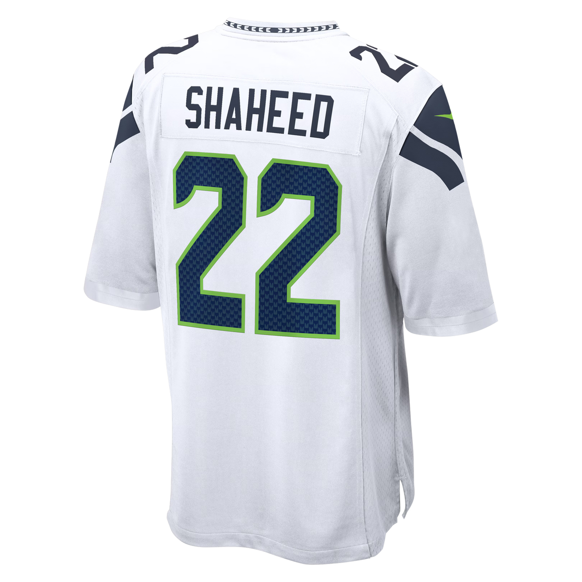 Seattle Seahawks Rashid Shaheed White Game Jersey