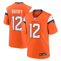 Denver Broncos RJ Harvey Orange Team Game Jersey